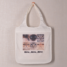 Sechs Fotos Shoppingtasche Modern