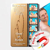 Liebe Film Save the Date Magnet 10,16 x 15,24  cm