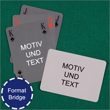 Bridge Kartenspiel Querformat