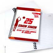 Personalisiertes Notizbuch Basketball