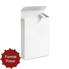 Poker Faltschachtel für Spielkarten