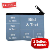 Facebook 6er Fotokollage Portemonnaie 2 Seiten, 2 Motive