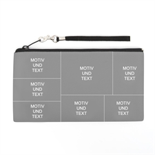 Personalisierte Facebook Instagram Photo Clutches (Mittelgroß) – 2 unterschiedliche Seiten