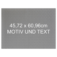 Personalisiertes Riesenpuzzle Querformat 46x62cm 500 Teile