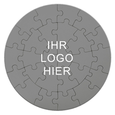 Rundes Puzzle Personalisieren 26 Teile; Durchmesser 18,4 cm
