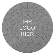 Selbst Gestalten Rundes Puzzle Personalisieren D: 18,4 cm