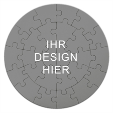 Mein Design Rundes Puzzle Personalisieren Durchmesser 18,4 cm