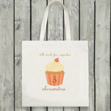 Gestaltete Sahnetorte Budget Stofftasche