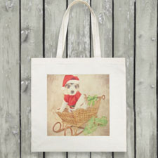 Neun Fotos Collage Werbegeschenk Stofftasche Budget