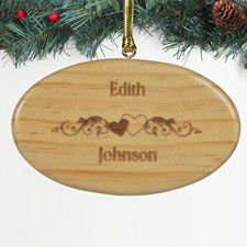 Weihnachten Holzschmuck mit Dekor