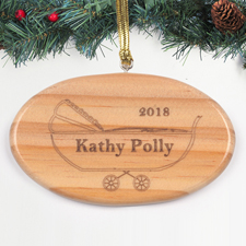 Personalisierte Gravur Kleines Wunder Holzschmuck