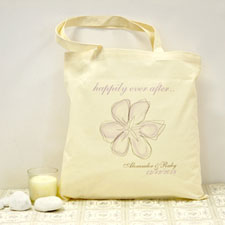 Blumenstrauß Garten Personalisierte Stofftasche Budget