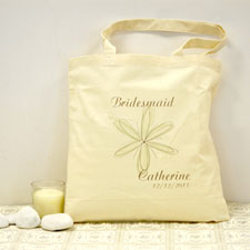 Blumenstrauß Blumenmädchen Personalisierte Stofftasche Budget