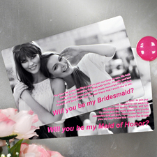 Personaliisertes Hochzeitsfoto