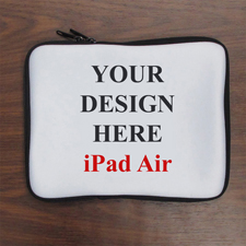 Design iPad Air Sleeve Querformat Personalisiert 11” bzw 17,1 x 24,5 cm
