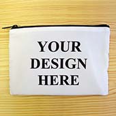 Personalisierte Kosmetiktasche 24,1 x 33,0 cm Beide Seiten gleich