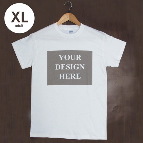 Weiß XL T-Shirt Baumwolle Querformat Herren Gestalten