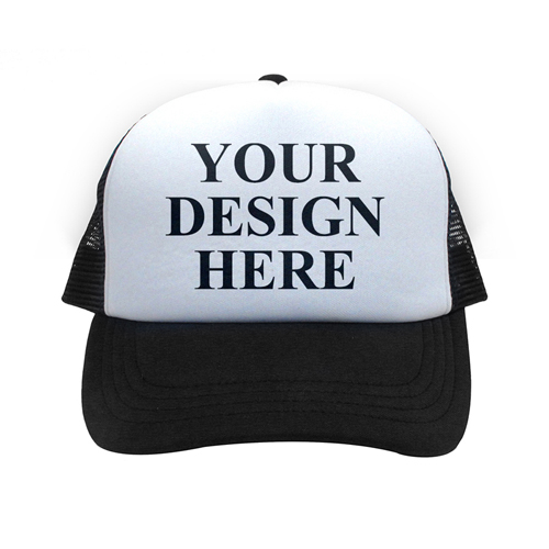 Trucker Cap Schwarz 43 - 61 cm Personalisieren