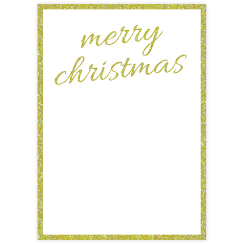 Glitzer Weihnachtswünsche 127x178