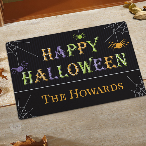 Happy Halloween Fußmatte Schmutzfangmatte Personalisieren