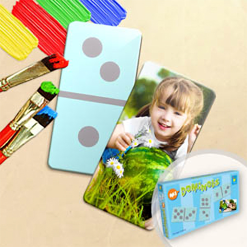Personalisiertes Bilder-Domino