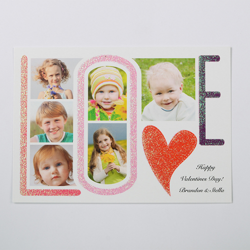 LOVE heißt Liebe Fotokarte 127x178
