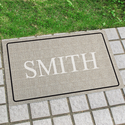 Monogramm Fußmatte Schmutzfangmatte Personalisieren 43x69cm