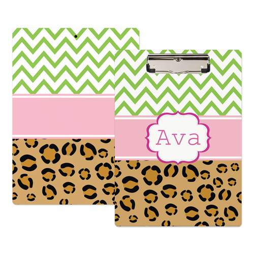 Leopard Personalisiertes Klemmbrett
