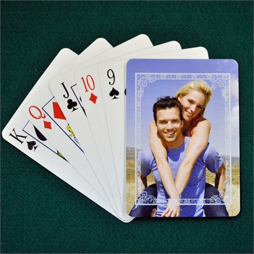 Brautpartygeschenk Personalisierte Foto-Spielkarten