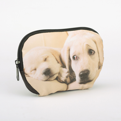 Medium Schminktasche mit Reißverschluss Foto Personalisieren 15,2 x 10,8 cm