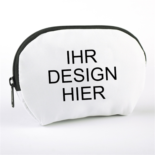 Großer Schminkbeutel mit Reißverschluss Foto Personalisieren 17,3 x 12,2 cm