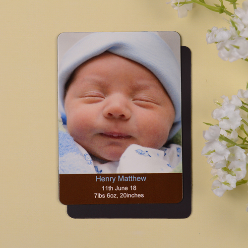 Unser Junge, Photo-Magnet, Kokosbraun