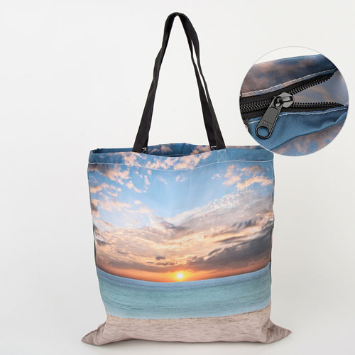 Ladytasche mit Reißverschluss 100% Bedrucken Personalisieren 40,6 x 40,6 cm