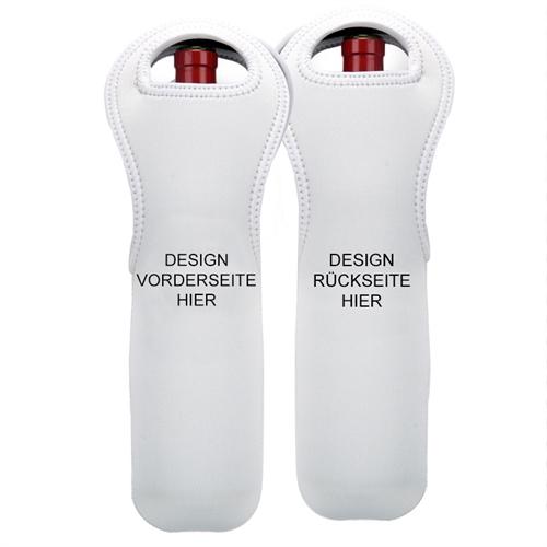 Voll Personalisieren Weintasche aus Neopren Beide Seiten