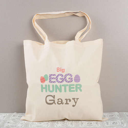 Große Eiersuche Baumwolle Budget Stofftasche Personalisieren