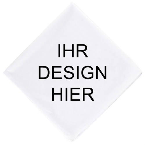Taschentuch Accessoire Gestalten und Personalisieren 35,6 x 35,6 cm