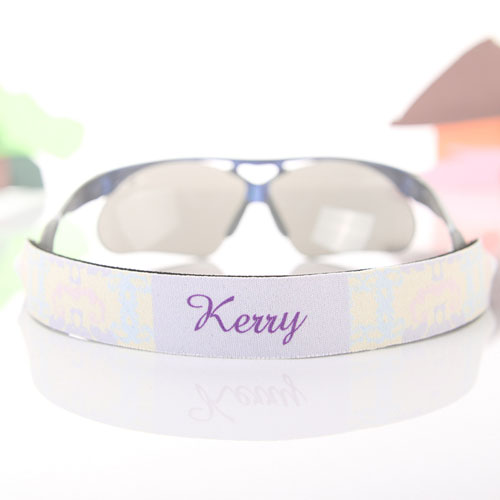 Pastel Griechisches Muster Sonnenbrillenband Personalisieren