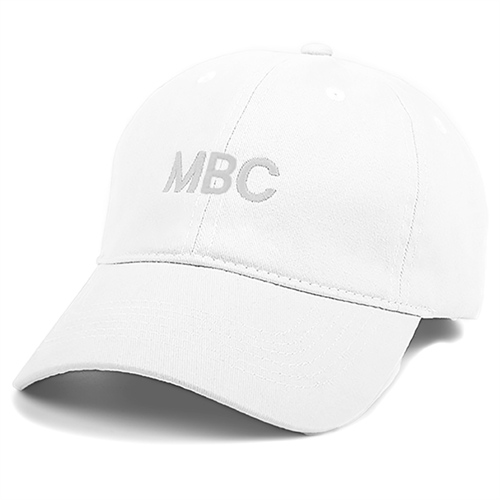 Weiße Baseballkappe Personalisieren Sicherheit ist cool