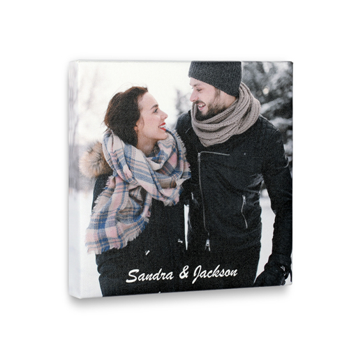 Personalisierte Fotoleinwand Gestalten 20,3 x 20,3 cm