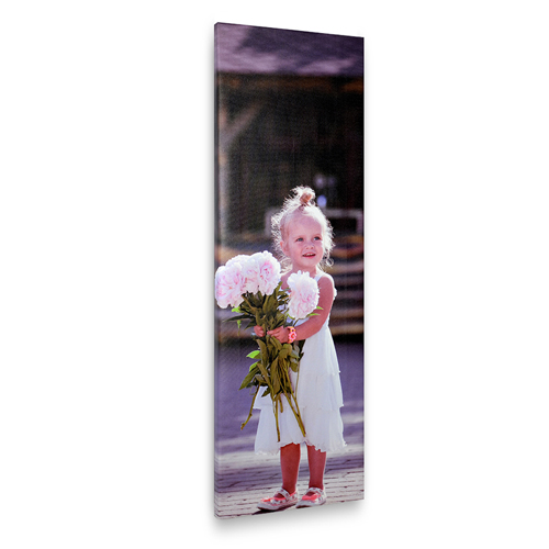 Personalisierte Fotoleinwand Gestalten  30,5 x 91,4 cm