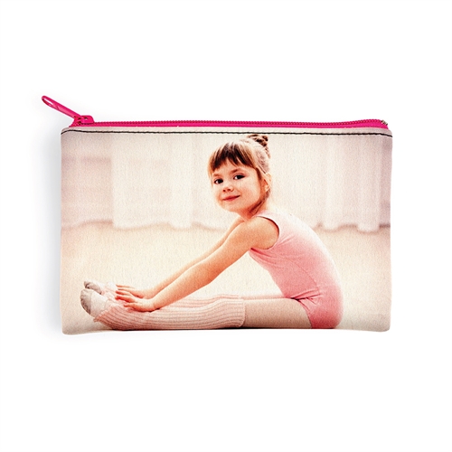 Medium Personalisierte  Neopren Kosmetiktasche mit Foto 12,7 x 20,3 cm