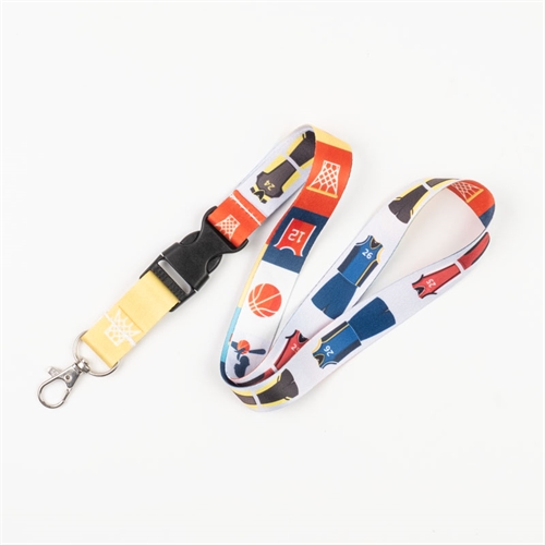 Lanyard Personalisieren Schlüsselband Gestalten mit Schließe 20 mm breit