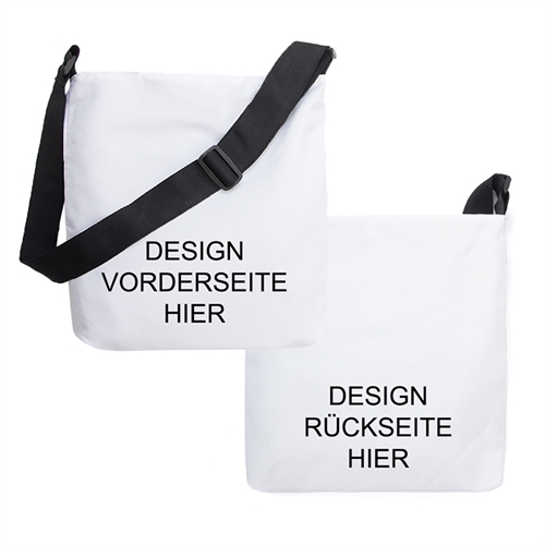 Crossbodybag (Umhängetasche) beidseitig selbst gestalten und bedrucken lassen