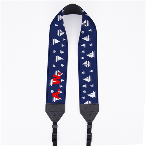 Navy Segelboot Kameragurt 51 mm Personalisieren