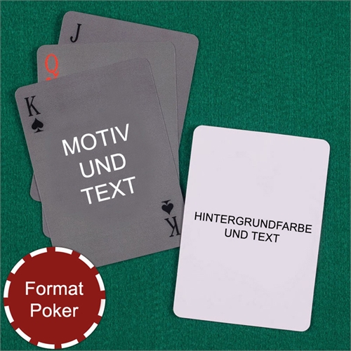 Einfaches Personalisierbares Kartenspiel
