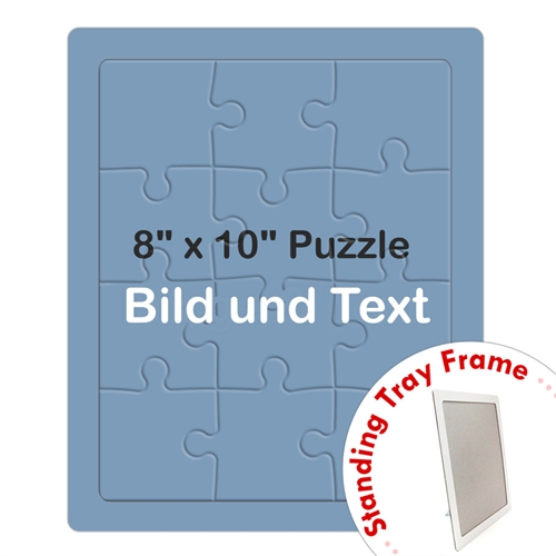 Photopuzzle selbstgestaltet, Hochformat