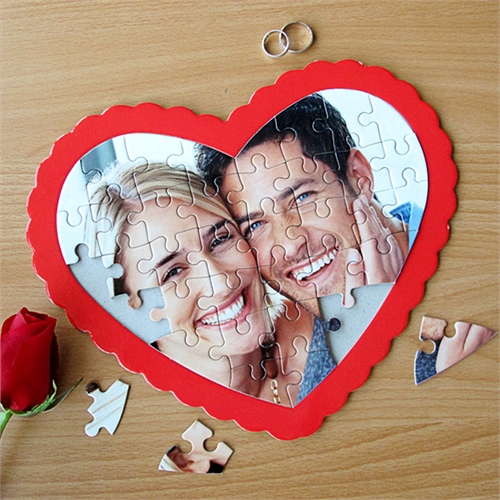 Herzpuzzle - Ihr eigenes Fotopuzzle in Herzform