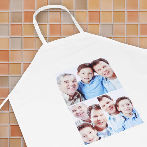 Drei Fotos Kollageschürze Groß Hochformat