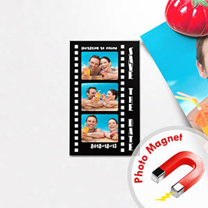 Das perfekte Paar Save the Date Fotomagnet 5,08 x 8,89 cm