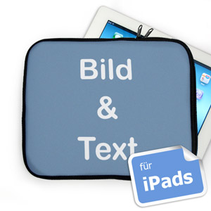 Personalisierte iPad Tasche Querformat